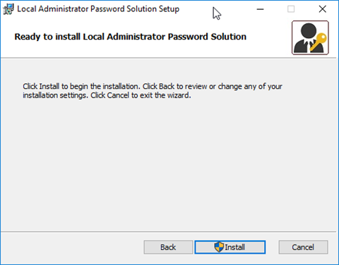 Local Administrator Password Solution (LAPS) 12 041917 0532 LocalAdmini4 Local Administrator Password Solution (LAPS) 11