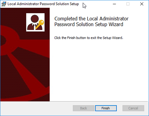 041917 0532 LocalAdmini5 Local Administrator Password Solution (LAPS) 13