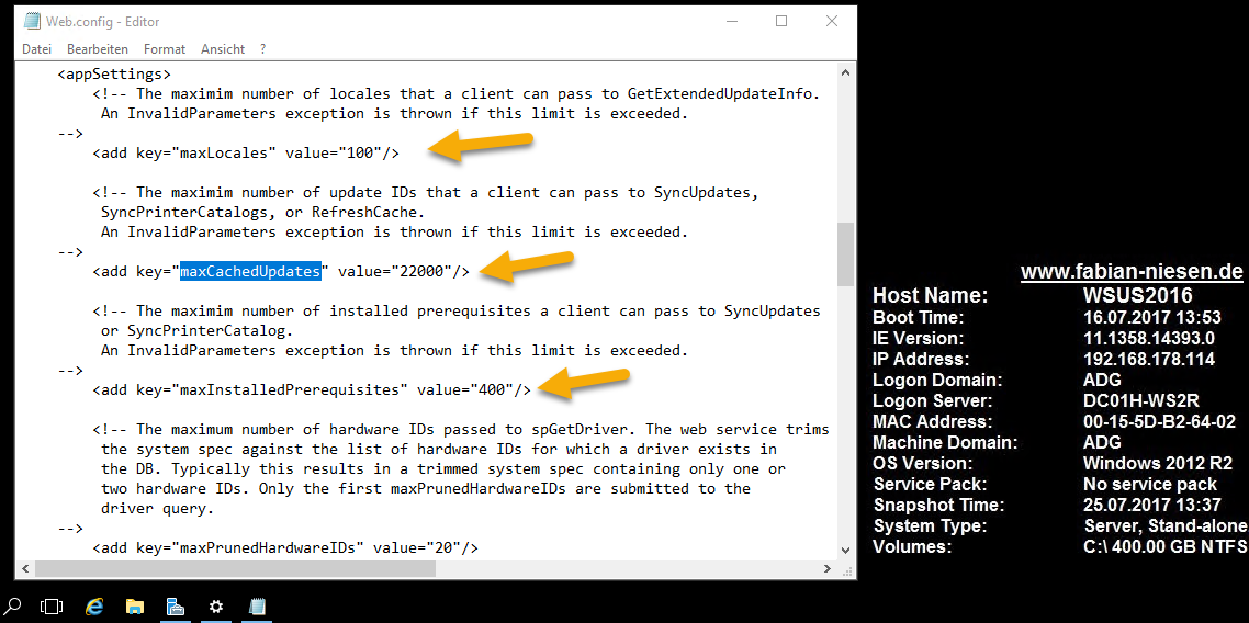 072517 1208 Problememit2 Problems with the Windows Server Update Service - 0x8024400D 7