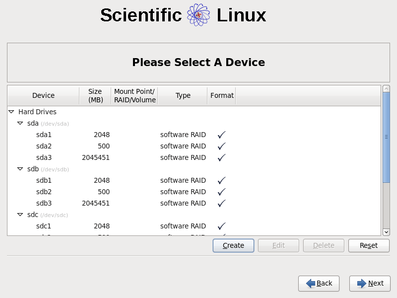 Ausfallsicherer Server für zu Hause mit Scientific Linux 6.0 - SL HomeServer 003 Partitionierung - 4