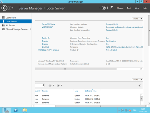 Windows Server 2012 Beta - First look - Installieren eines Domain Controllers - 062612 1638 WindowsServ1 - 2