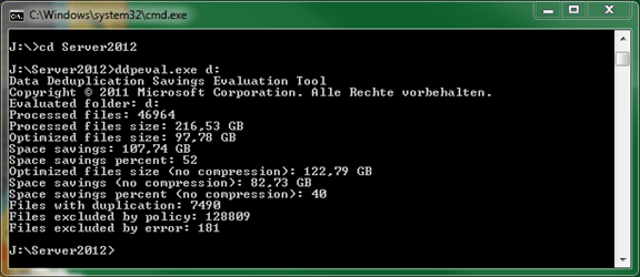 Windows Server 2012 (RP) - Daten Deduplizierung - Storage - 071012 1544 WindowsServ2 - 3
