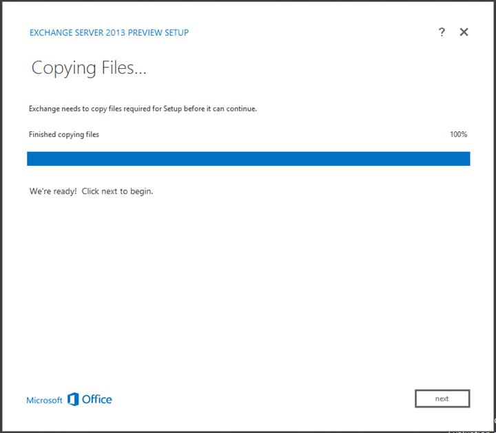 Installation von Exchange 2013 Preview unter Windows Server 2012 RP - 080612 2015 Installatio4 - 5