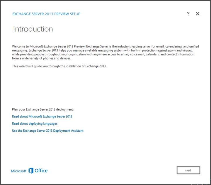 Installation von Exchange 2013 Preview unter Windows Server 2012 RP - 080612 2015 Installatio5 - 6