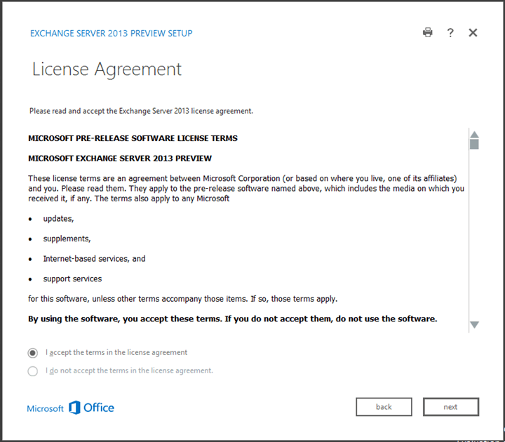 Installation von Exchange 2013 Preview unter Windows Server 2012 RP - 080612 2015 Installatio6 - 7