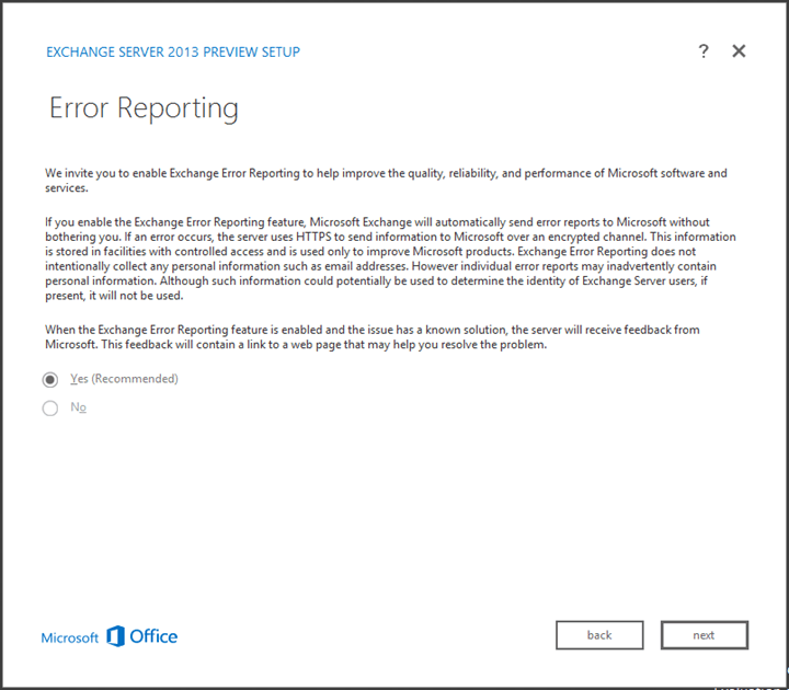 Installation von Exchange 2013 Preview unter Windows Server 2012 RP - 080612 2015 Installatio7 - 8
