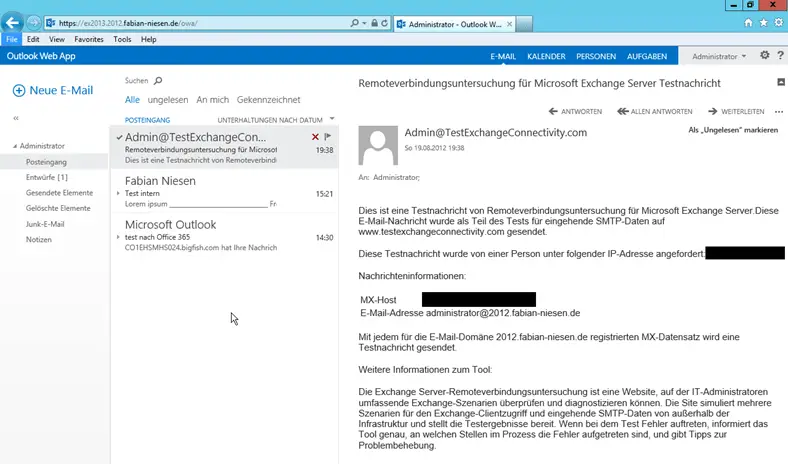 Einrichten und Konfigurieren von Exchange 2013 Preview unter Windows Server 2012 RP - 081912 1811 Einrichtenu14 - 15