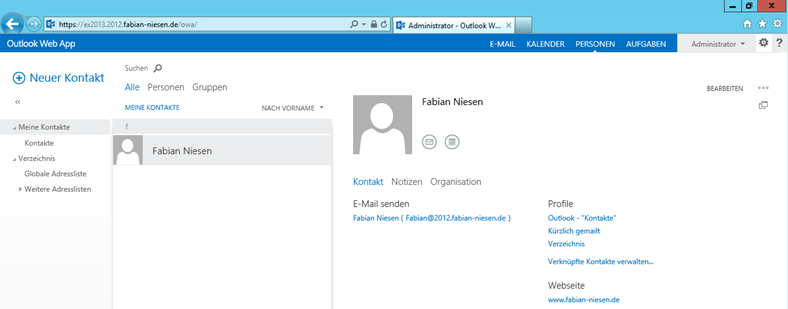 Einrichten und Konfigurieren von Exchange 2013 Preview unter Windows Server 2012 RP - 081912 1811 Einrichtenu17 - 18