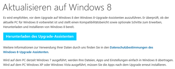 Upgrademöglichkeiten auf Windows 8 Pro - 103112 2146 Windows8Upg1 - 2