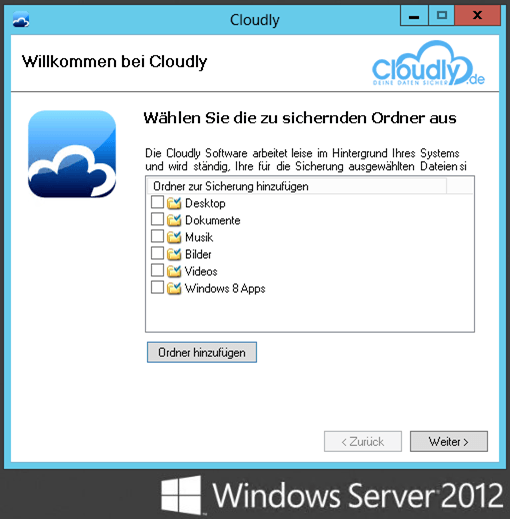 Backup in der Cloud mit Cloudly.de - 090513 1544 Backupinder5 - 6