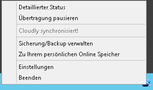 Backup in der Cloud mit Cloudly.de 9 090513 1544 Backupinder8