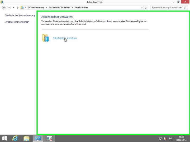 Hinzufügen eines Arbeitsordners auf einem Windows 8.1 Domänenmitglied (Step-by-Step) - 040914 1651 Hinzufgenei2 - 1