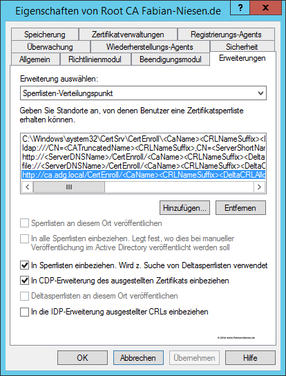 Installation einer Zertifizierungsstelle unter Windows Server 2012R2 Teil 1 - Die Offline Root-CA - 060914 1319 Installatio11 Installation einer Zertifizierungsstelle unter Windows Server 2012R2 Teil 1 - Die Offline Root-CA - 060914 1319 Installatio11 - 10