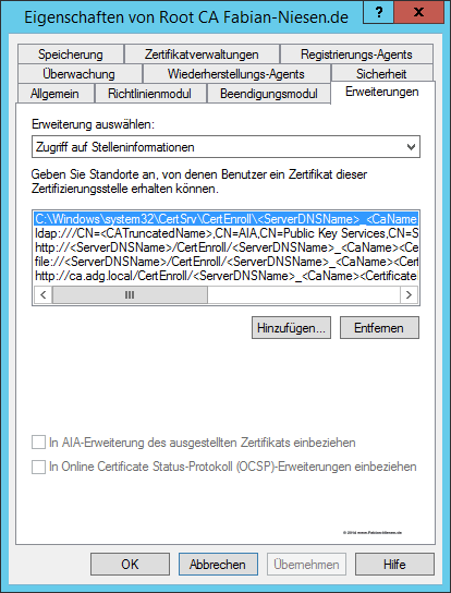 Installation einer Zertifizierungsstelle unter Windows Server 2012R2 Teil 1 - Die Offline Root-CA - 060914 1319 Installatio12 Installation einer Zertifizierungsstelle unter Windows Server 2012R2 Teil 1 - Die Offline Root-CA - 060914 1319 Installatio12 - 11