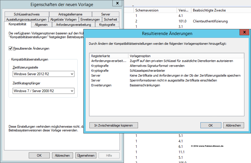 Installation einer Zertifizierungsstelle unter Windows Server 2012R2 Teil 2 - Erstellen der unter geordneten CA 24 060914 1321 Installatio22