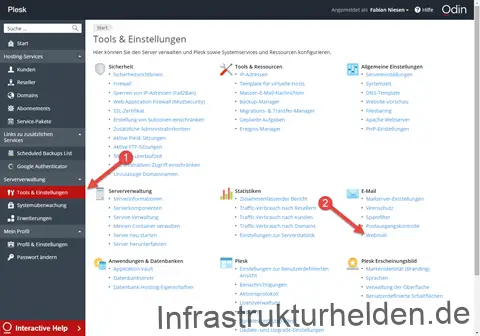 Von Office365 zu Horde mit ActiveSync – Teil 1