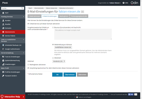 Von Office365 zu Horde mit ActiveSync - Teil 2 7 012416 1014 VonOffice365