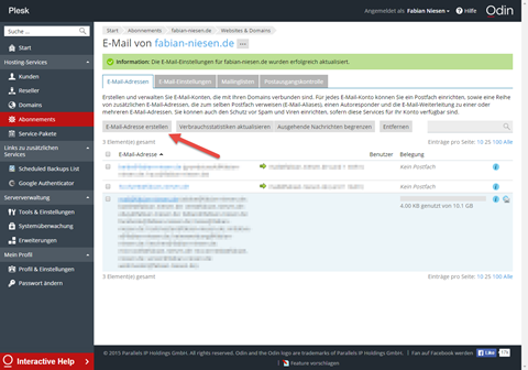 Von Office365 zu Horde mit ActiveSync - Teil 2 8 012416 1014 VonOffice366