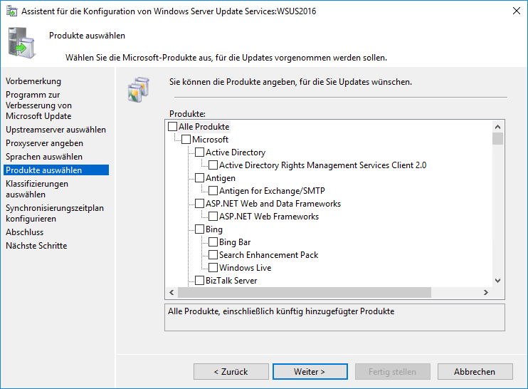 WSUS auf Windows Server 2016 - First Look 18 022317 1400 WSUSaufWind16
