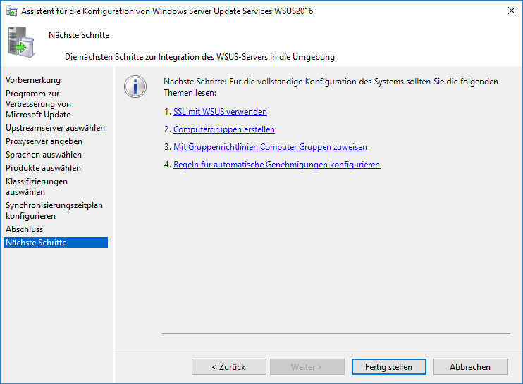 WSUS auf Windows Server 2016 - First Look 22 022317 1400 WSUSaufWind20