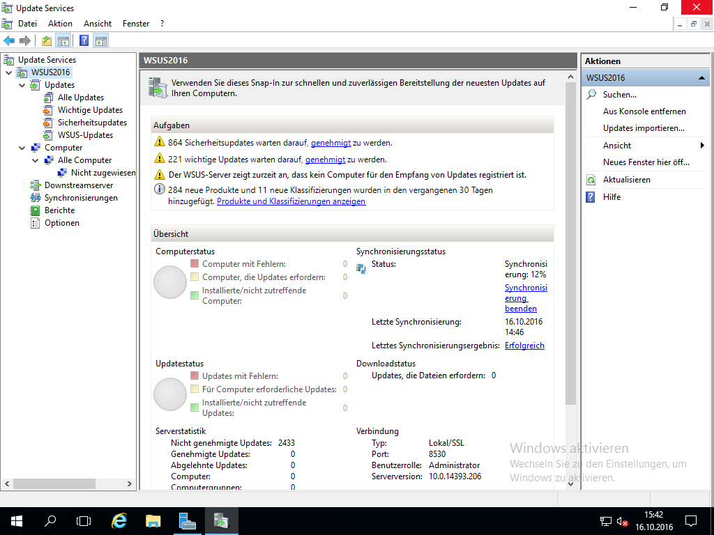 WSUS auf Windows Server 2016 - First Look 23 022317 1400 WSUSaufWind21