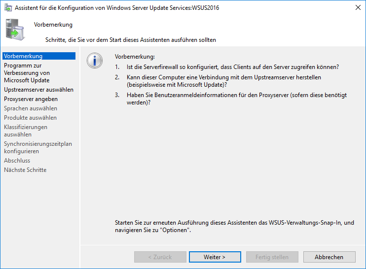 WSUS auf Windows Server 2016 - First Look 10 022317 1400 WSUSaufWind8