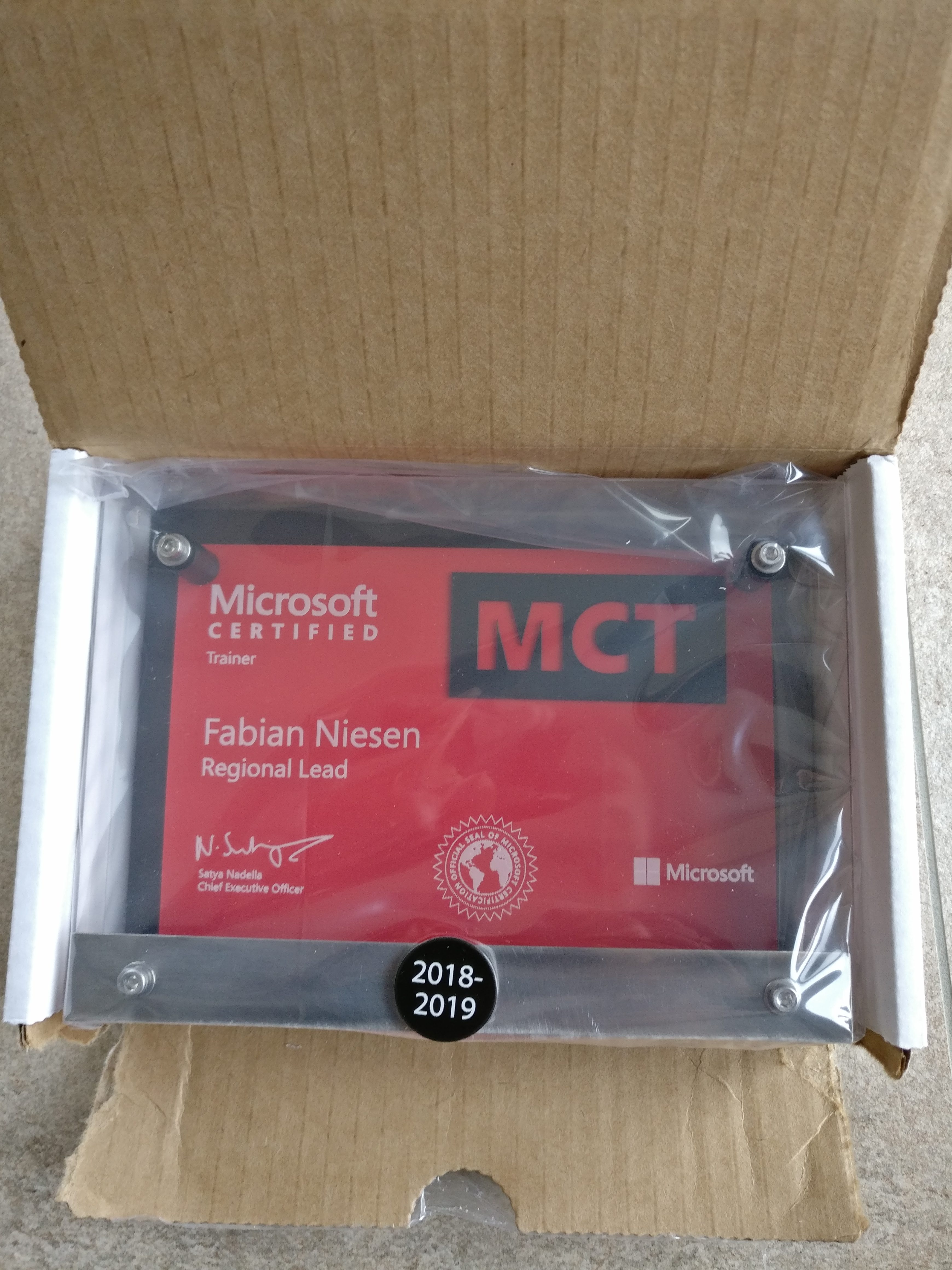 Post aus Redmond - MCT Regional Lead 2018 - IMG 20180323 133938 e1522250413370 - 2