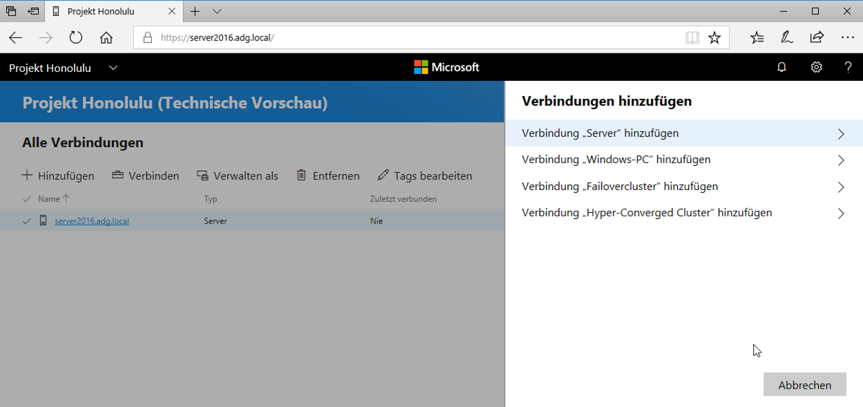Microsoft Projekt Honolulu - Teil 2: Installation als Gateway - 040618 0755 MicrosoftPr11 Microsoft Projekt Honolulu - Teil 2: Installation als Gateway - 040618 0755 MicrosoftPr11 - 12
