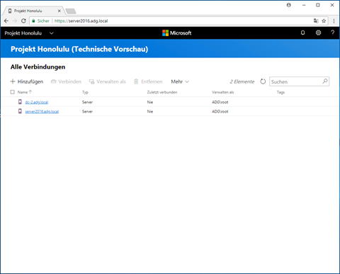 Microsoft Projekt Honolulu - Teil 3: Einbinden von Systemen 11 041318 0657 MicrosoftPr9