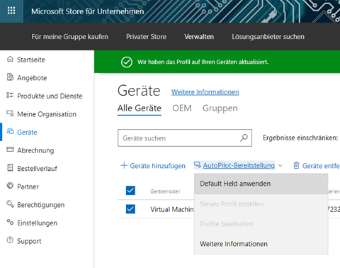 Pilot Tests mit Microsoft Windows Autopilot - Teil 4 der Autopilot Reihe 5 051718 0546 PilotTestsm3