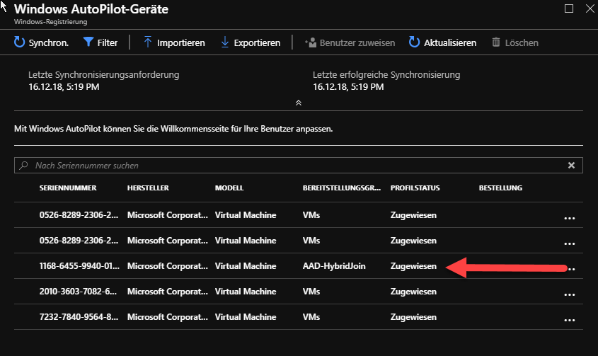 Azure AD Hybrid mit Windows 10, Autopilot und Intune - 123018 1911 AzureADHybr25 Azure AD Hybrid mit Windows 10, Autopilot und Intune - 123018 1911 AzureADHybr25 - 26