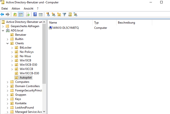 Azure AD Hybrid mit Windows 10, Autopilot und Intune - 123018 1911 AzureADHybr26 Azure AD Hybrid mit Windows 10, Autopilot und Intune - 123018 1911 AzureADHybr26 - 27