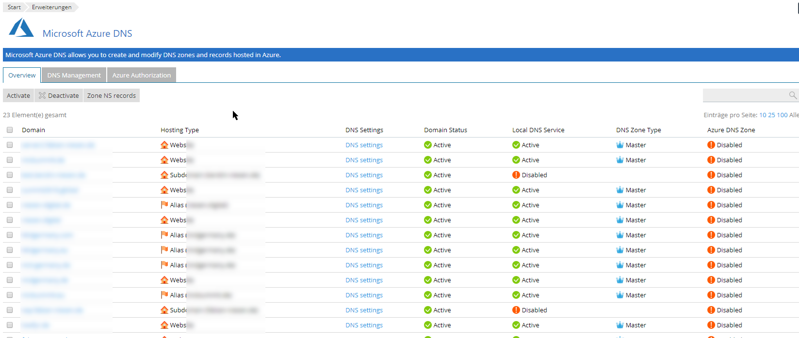 Azure DNS auf Plesk einrichten 19 010419 1321 AzureDNSauf17