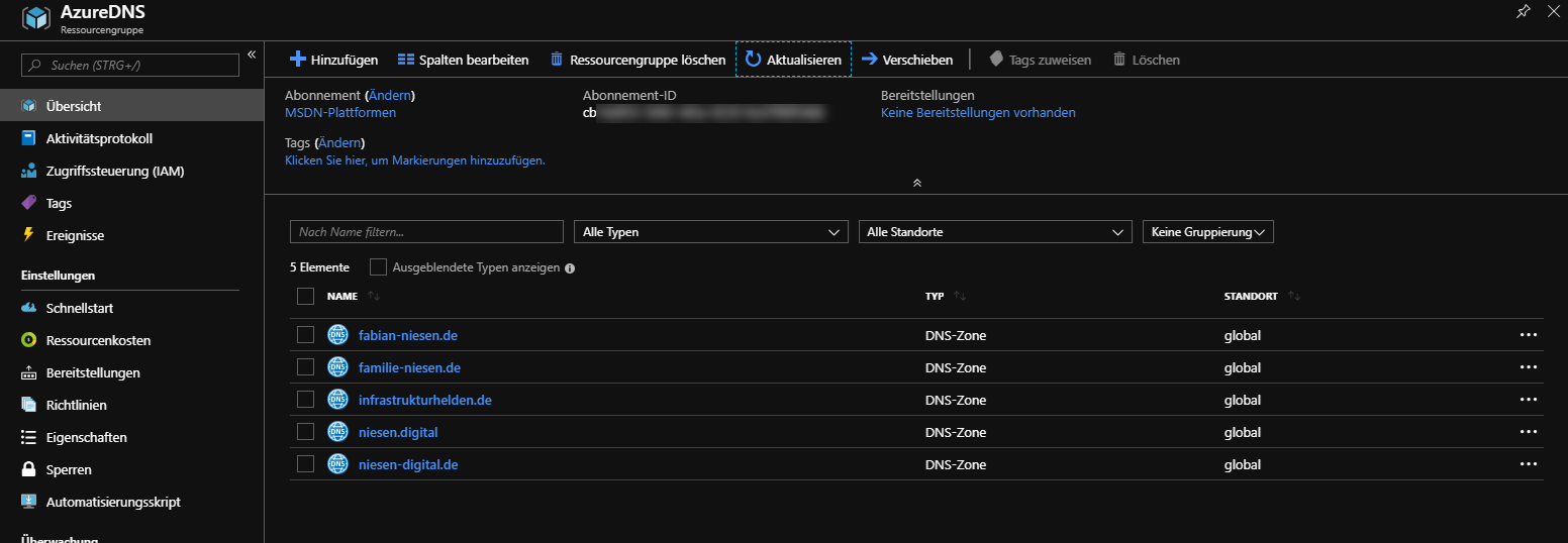 Azure DNS auf Plesk einrichten 21 010419 1321 AzureDNSauf19