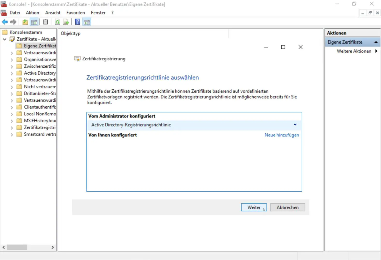 CodeSigning Zertifikate mit Windows Server 2019 Zertifikatsdienste - 021119 1914 CodeSigning16 - 17