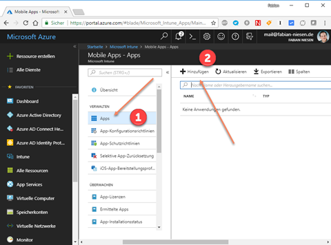 Anwendungen in Microsoft Intune hinzufügen - 021719 0705 Anwendungen2 Anwendungen in Microsoft Intune hinzufügen - 021719 0705 Anwendungen2 - 3