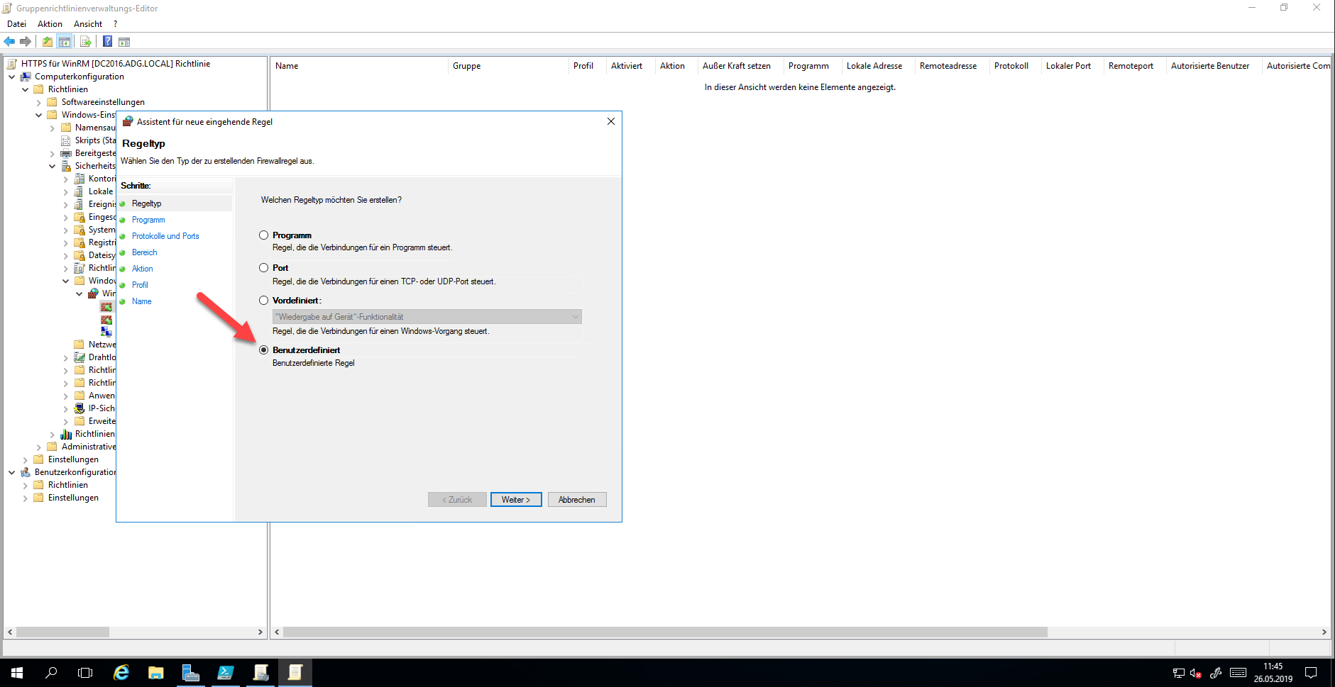 Windows WinRM über HTTPs 11 052819 0720 WindowsWinR9