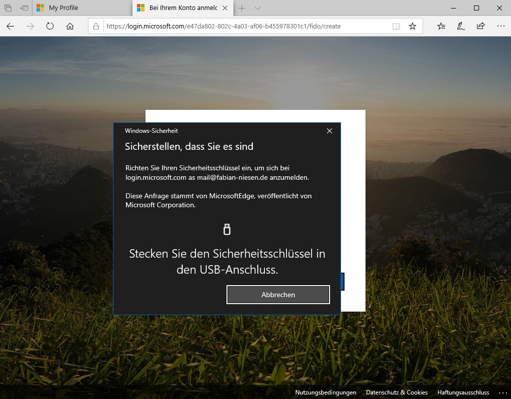 Neue Authentifizierungsmethoden bei Azure AD - Ein Versuch mit Fido2 - Update - 071119 1948 NeueAuthent15 Neue Authentifizierungsmethoden bei Azure AD - Ein Versuch mit Fido2 - Update - 071119 1948 NeueAuthent15 - 16