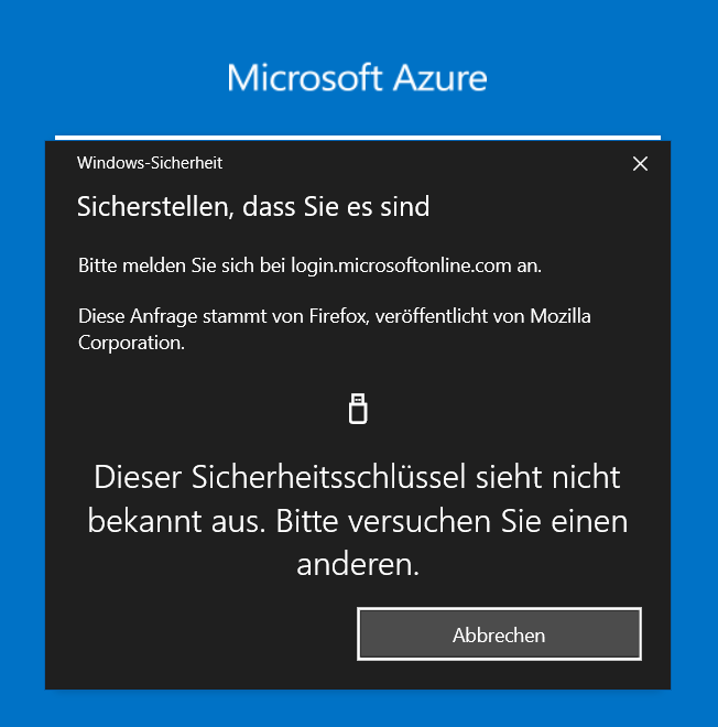 Neue Authentifizierungsmethoden bei Azure AD - Ein Versuch mit Fido2 - Update - 071119 1948 NeueAuthent23 Neue Authentifizierungsmethoden bei Azure AD - Ein Versuch mit Fido2 - Update - 071119 1948 NeueAuthent23 - 24