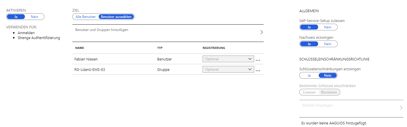 Neue Authentifizierungsmethoden bei Azure AD - Ein Versuch mit Fido2 - Update - 071119 1948 NeueAuthent8 Neue Authentifizierungsmethoden bei Azure AD - Ein Versuch mit Fido2 - Update - 071119 1948 NeueAuthent8 - 9