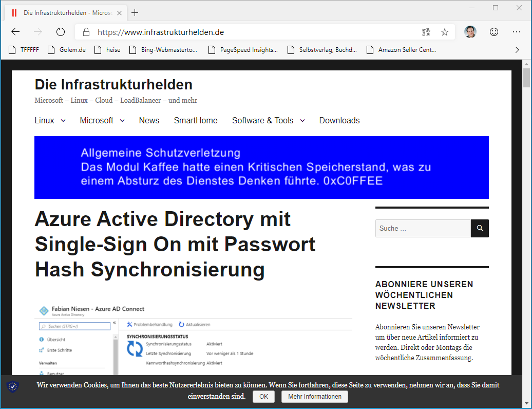 Neues vom Edge Chromium - 072319 0518 NeuesvomEdg1 Screenshot: Microsoft Edge Insider DEV Build 77.0.218.4