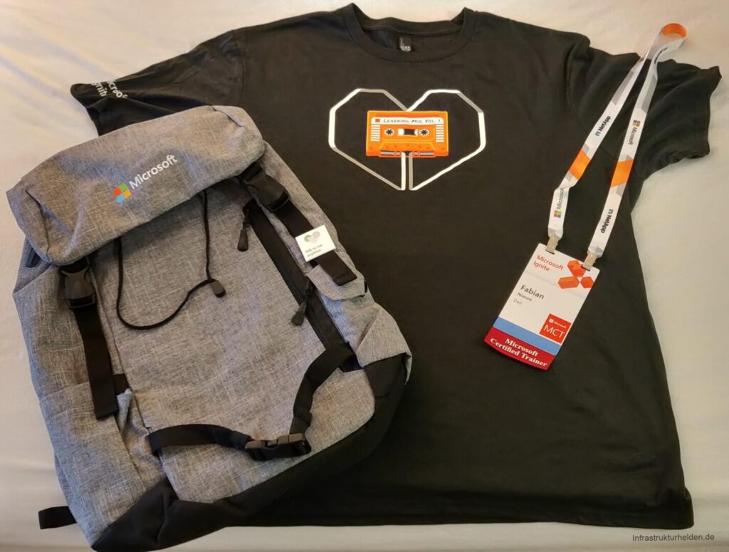 Ignite Stuff: Badge, Rucksack und T-Shirt "Learning Mix Vol.1"