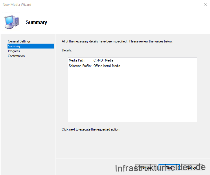 Offline Medien mit dem Microsoft Deployment Toolkit (MDT) erstellen - computergenerierter Computergenerierter Alternativtext: