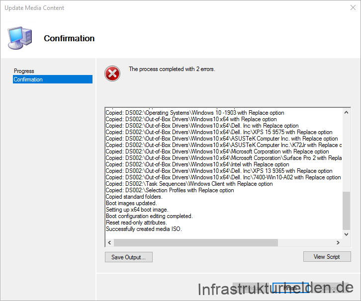 Offline Medien mit dem Microsoft Deployment Toolkit (MDT) erstellen - update meiia confirmation dst 112 op in update Meiia
Confirmation
: DST 112 : 'Op.-%in:; • 1902 Nth Replue
wth aption
b-cvxps I s 9575
E-c aoace
wth c
10 wth
Pm 2 Nth
10 wth
10 W:'XPS 1 3 9365 optim
80d updded
Settng up 164 _
ISO