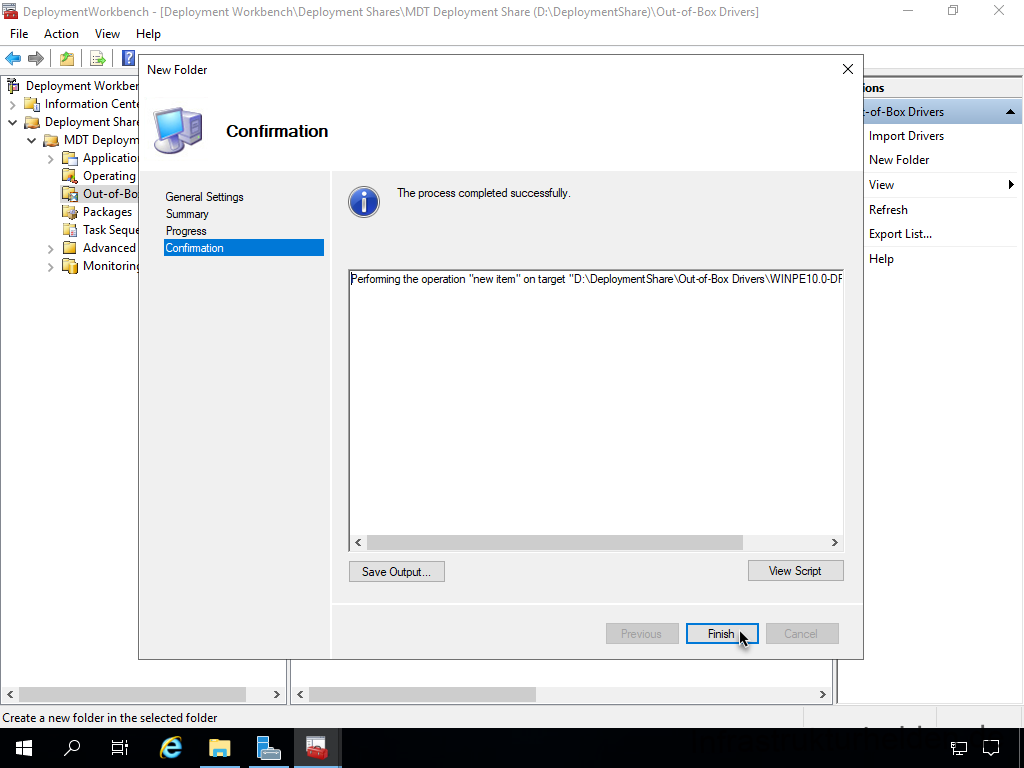 Network Installation with the Microsoft Deployment Toolkit - Part 2: Service Account, Drivers, Software, Base Image Considerations 4 MDT Deployment Workbench - Hinzufügen von Treibern - Ordner Anlegen