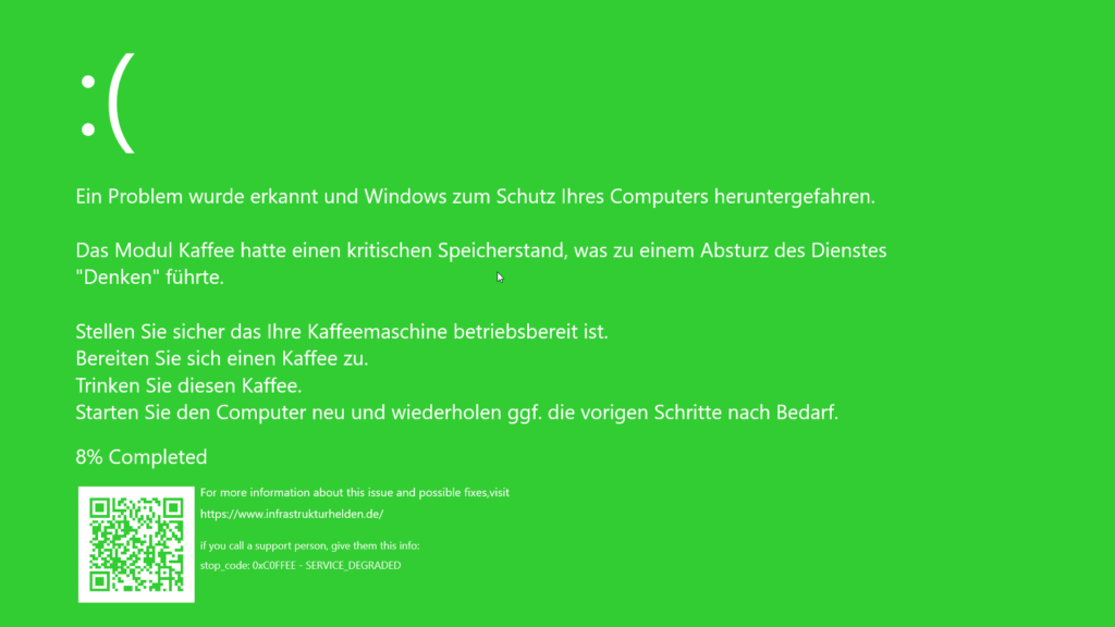 Neuer Ort für die Downloads 4 GSOD 0xC0ffee Langer DE