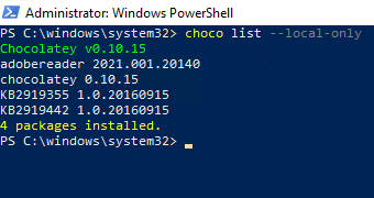 20210502 Softwaremanagement mit Chocolatey 03 Software management with Chocolatey 7