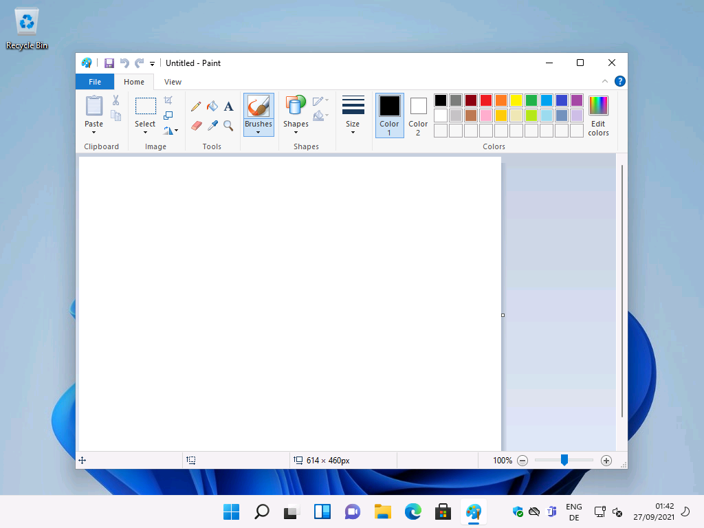 Microsoft Paint in Windows 11