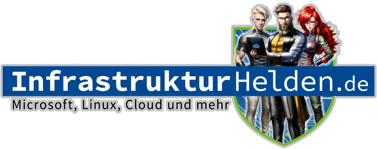 Logo: InfrastrukturHelden.de - Microsoft, Linux, Cloud und mehr